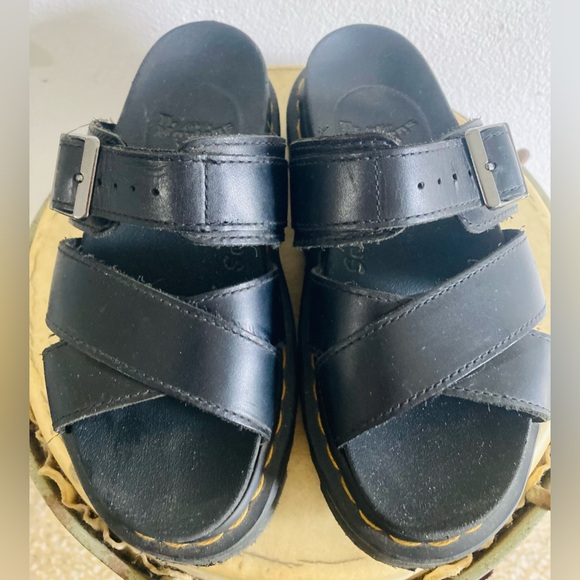 Ryker Dr. Martens Unisex Slides Sandals Size 5 Female / 4 Male - Picture 1 of 16